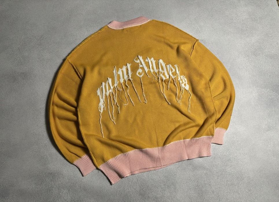 Светр Palm Angels PA Bear Sweater Orange Pink