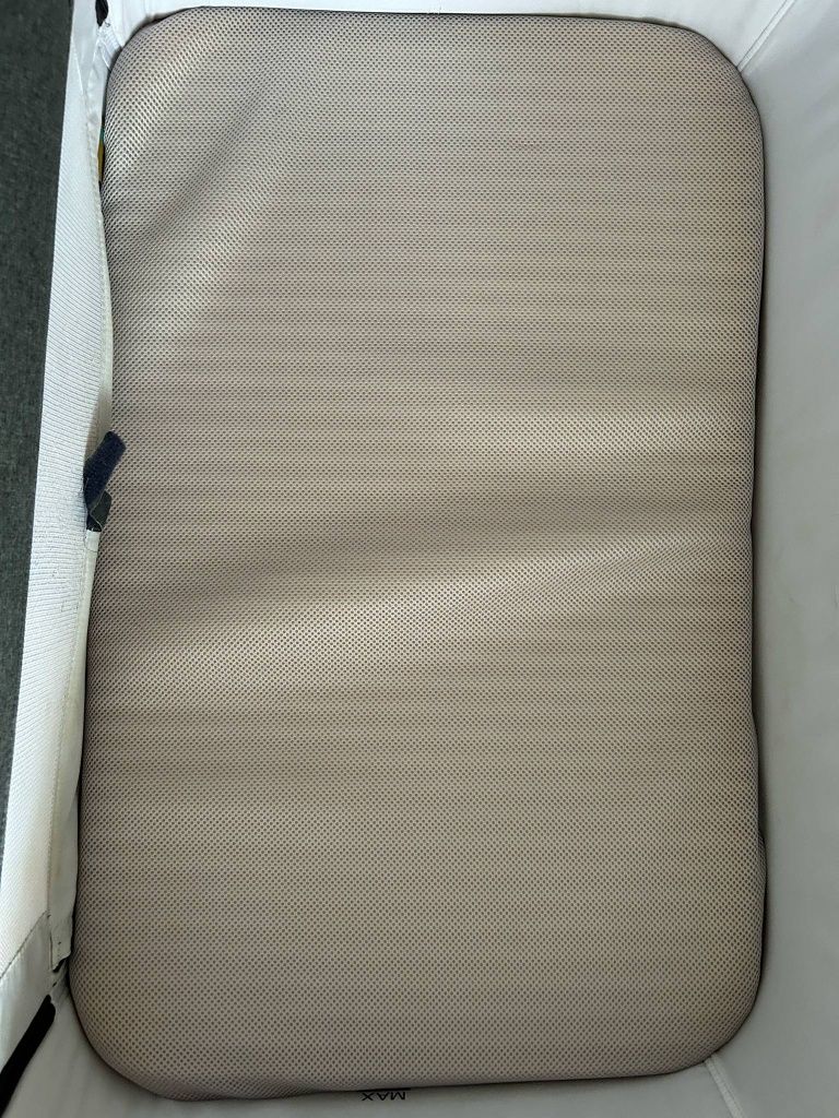 Dostawka kinderkraft łóżeczko dostawne plus materac