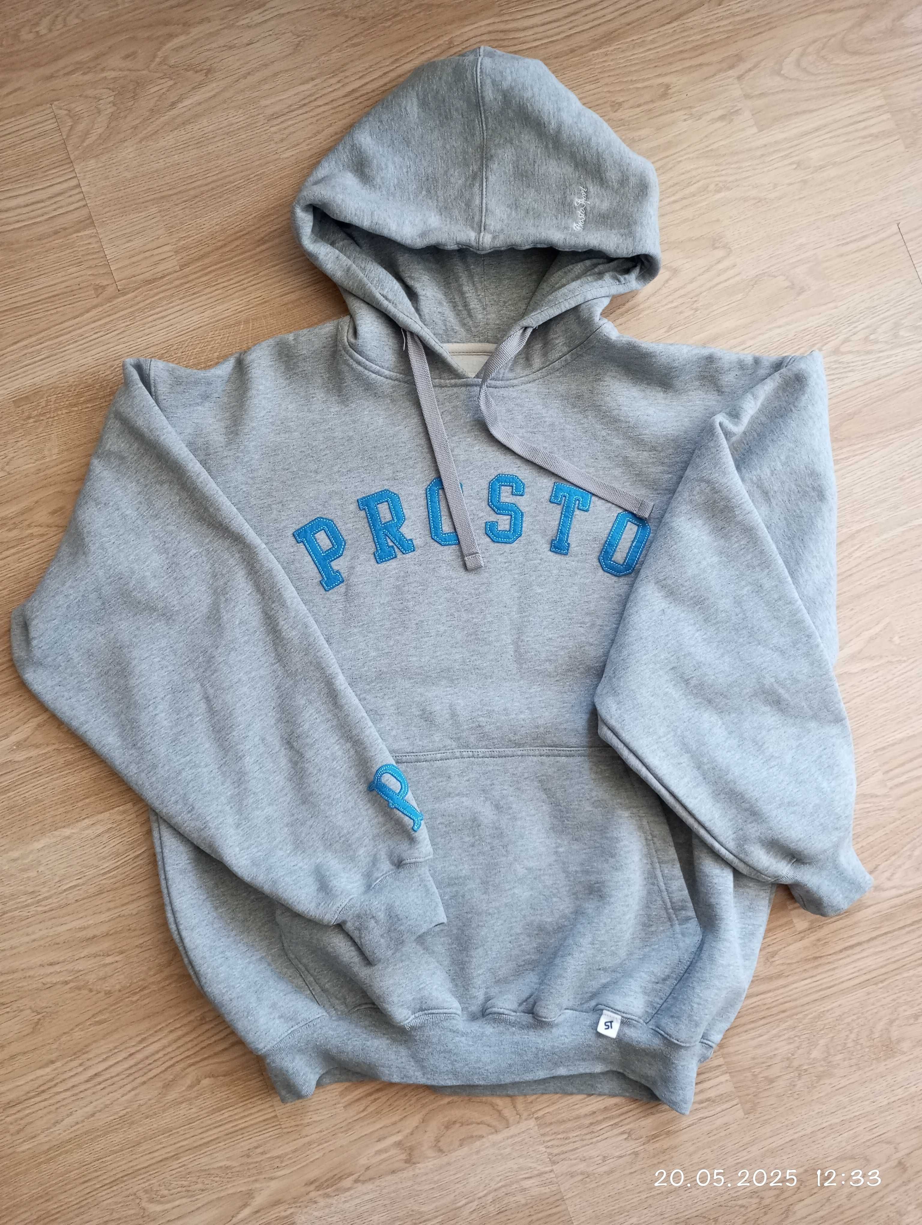 Bluza oryginalna Prosto szara roz. L