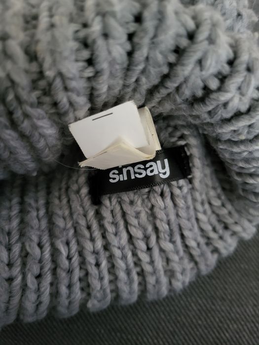 Sinsay zestaw czapka szalik plus rękawiczki gratis