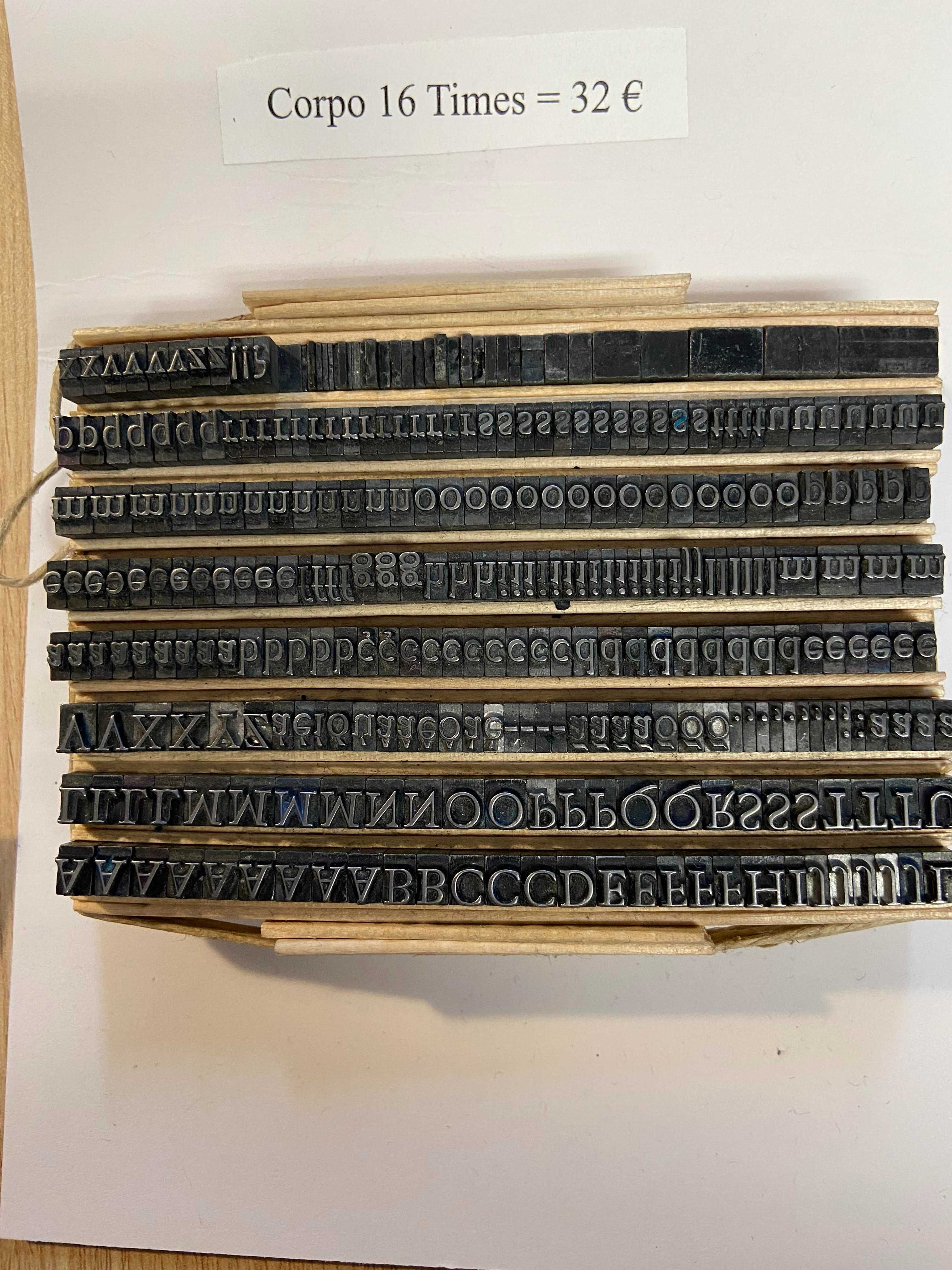 Tipos de Tipografia para Letterpress / Outros