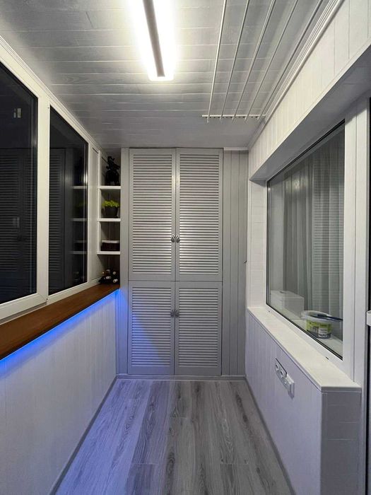 УВАГА Ремонт балконів у Києві Внутрішня і зовнішня обшивка Скління