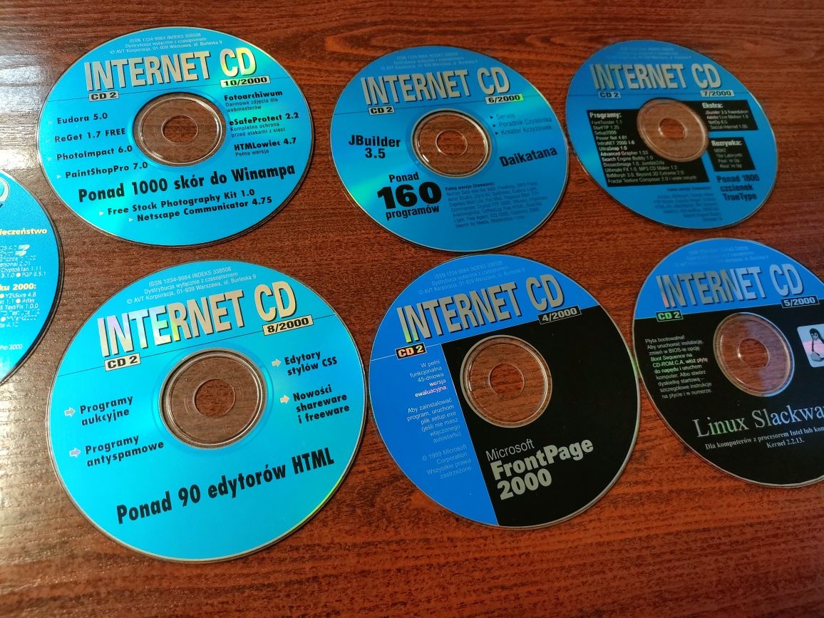 Stare Płyty z czasopism Internet CD 2000 rok Chip CD 10/99