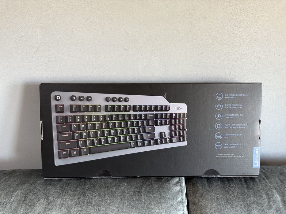 Teclado Gaming Legion K500 RGB Mecânico