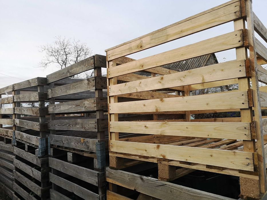 SKRZYNIOPALETA DREWNIANA Uniwersalna - różne rozmiary