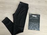 Legginsy Lelosi czarne BLACK MAMBA Nowe PLUS większe L-XL