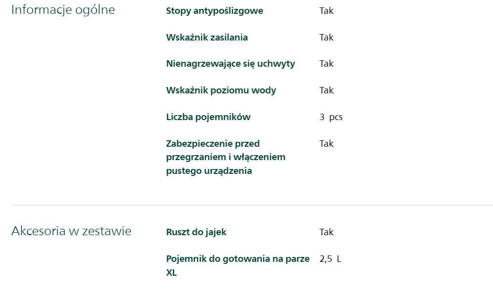 Parowar Philips, zdrowe gotowanie na parze
