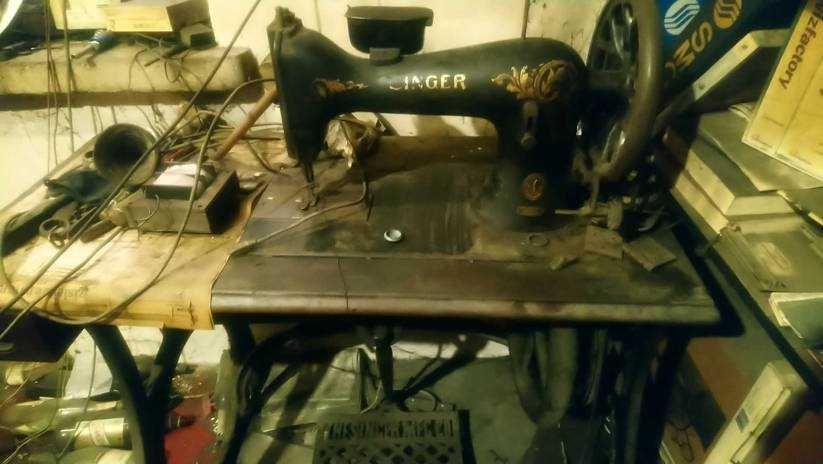 Stara maszyna szewska rymarska