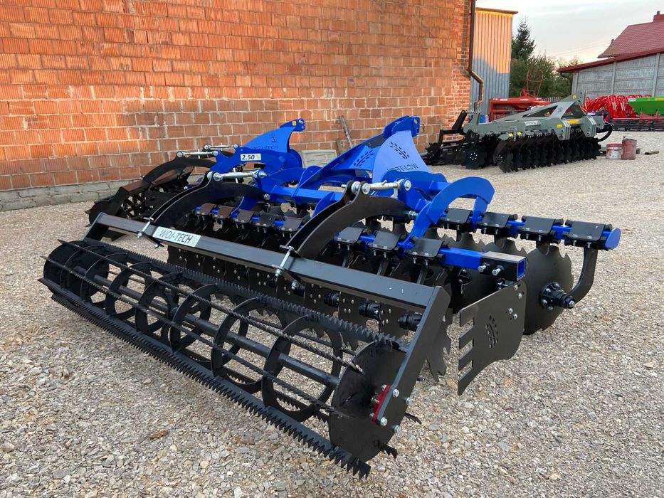 Brona talerzowa kompaktowa LEKKA simply / WOJ-TECH/ talerzówka agregat