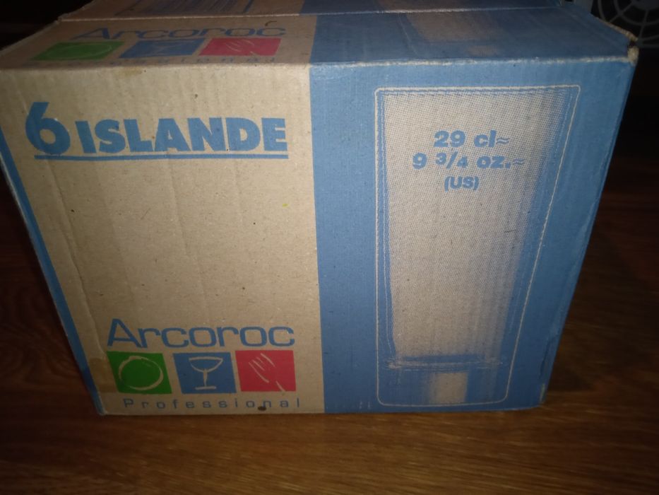 Zestaw 6 oryginalnych niespotykanych szklanek CAT Caterpillar szklanki