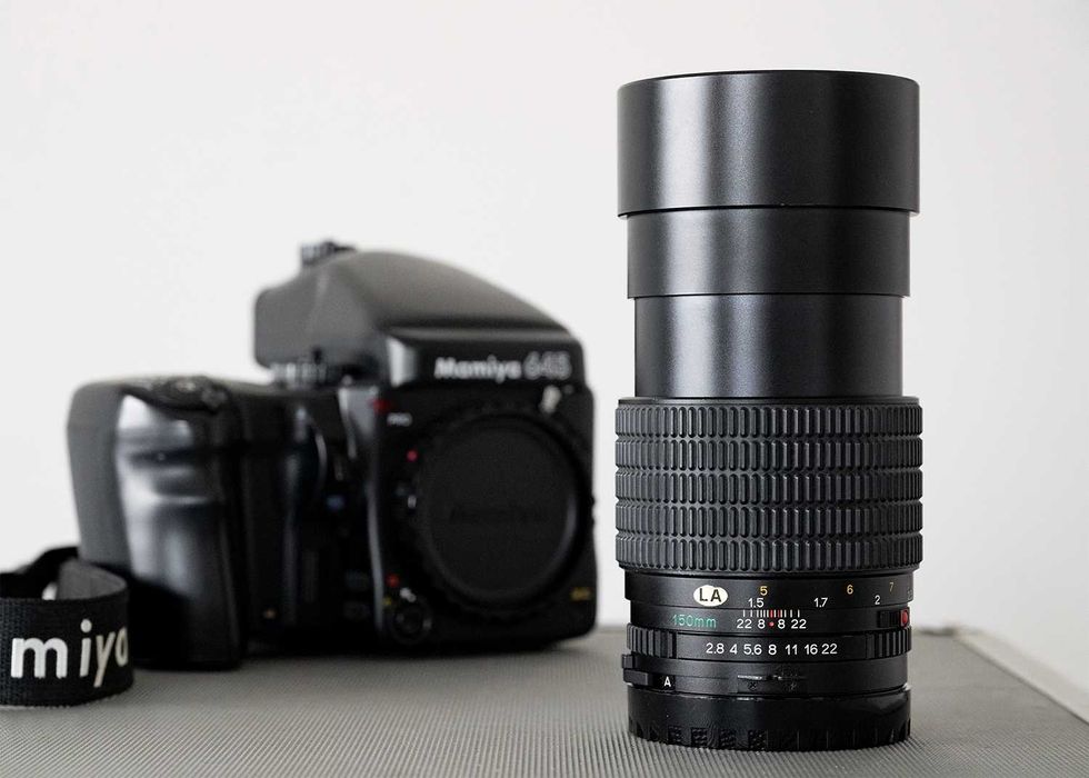 EXCELENTE Kit MAMIYA 645 PRO (tb vendo em separado)