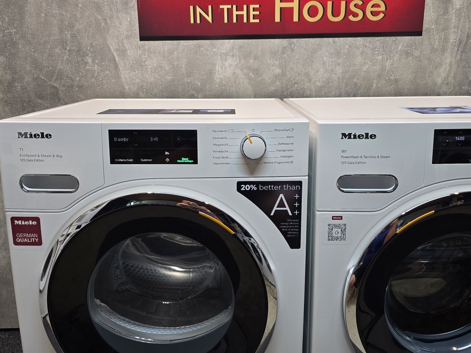 ‼️ЕКсклюзив!Новий комплект Miele WWI880 та сушка Miele TWL680 2025 рік