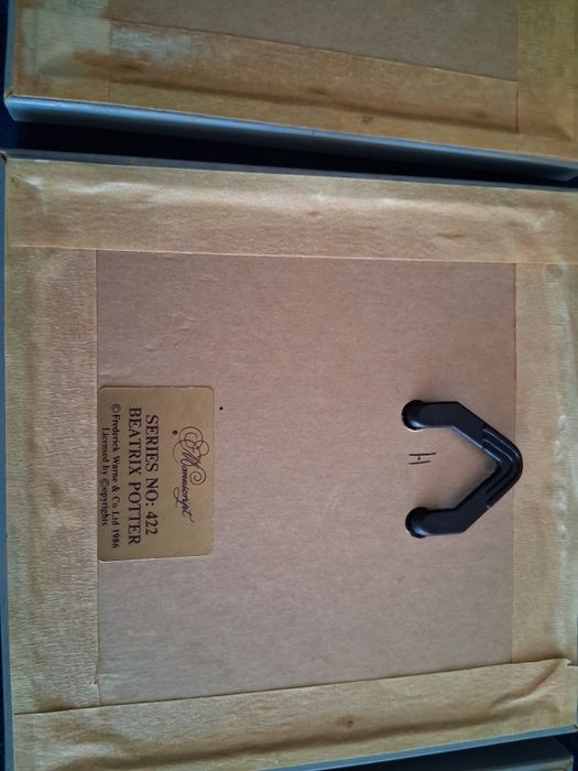 3 sztuki obrazków  serii 422 Beatrix Potter vintage series