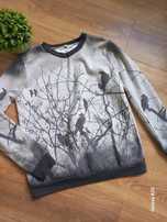 Bluza z motywem krukow S.