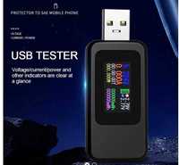 USB тестер KEWEISI KWS-MX18L Type-A QC3.0 Амперметр вольтметр 10 в 1