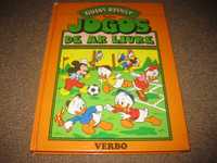 Livro "Jogos de Ar Livre" da Walt Disney