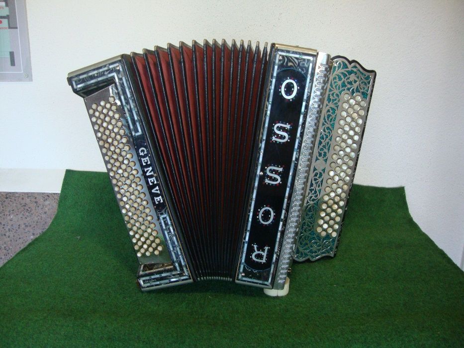 Acordeao Rosso Geneve 120 Baixos 4 Voz Voz, N. 43