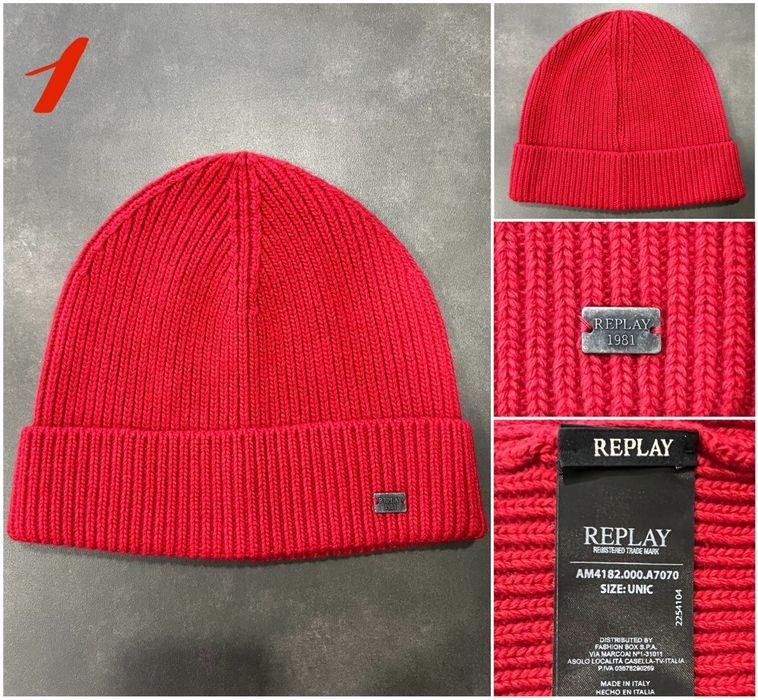 Шапка Replay/ Diesel/ Officina 36/Adidas б/у оригинал