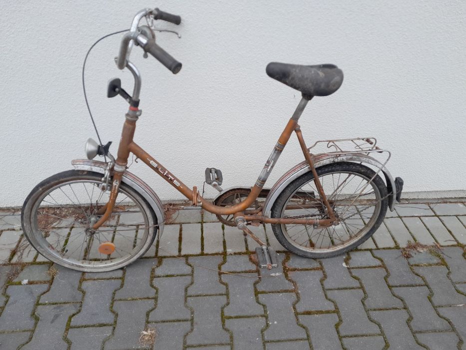 Stary polski rower elite