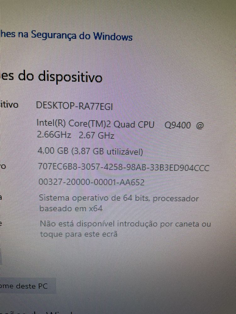 Computador completo com Windows 10 e office 2021 ativado e jogos