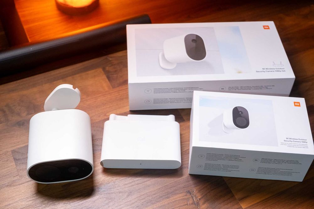 Xiaomi Mi Wireless Outdoor – Kit com 4 Câmaras + Recetor