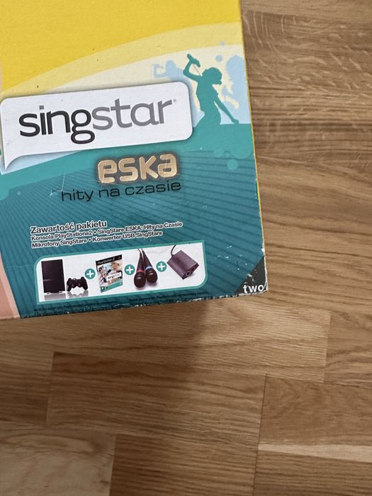 nowe playstation 2 singstar eska zestaw z mikrofonami
