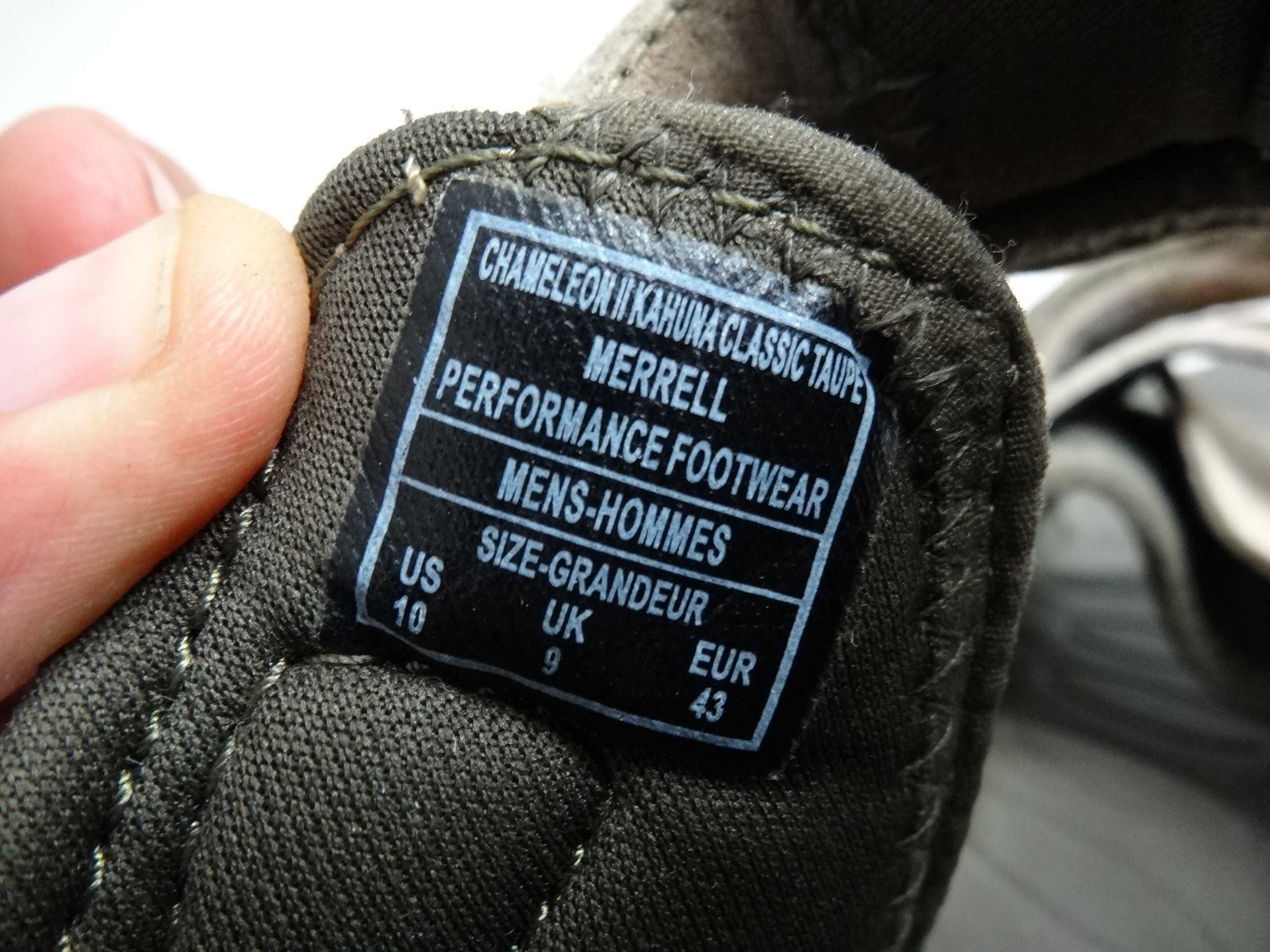 Sandały MERRELL KAHUNA III roz 43 SKÓRA Vibram Trekkingowe Turystyczne