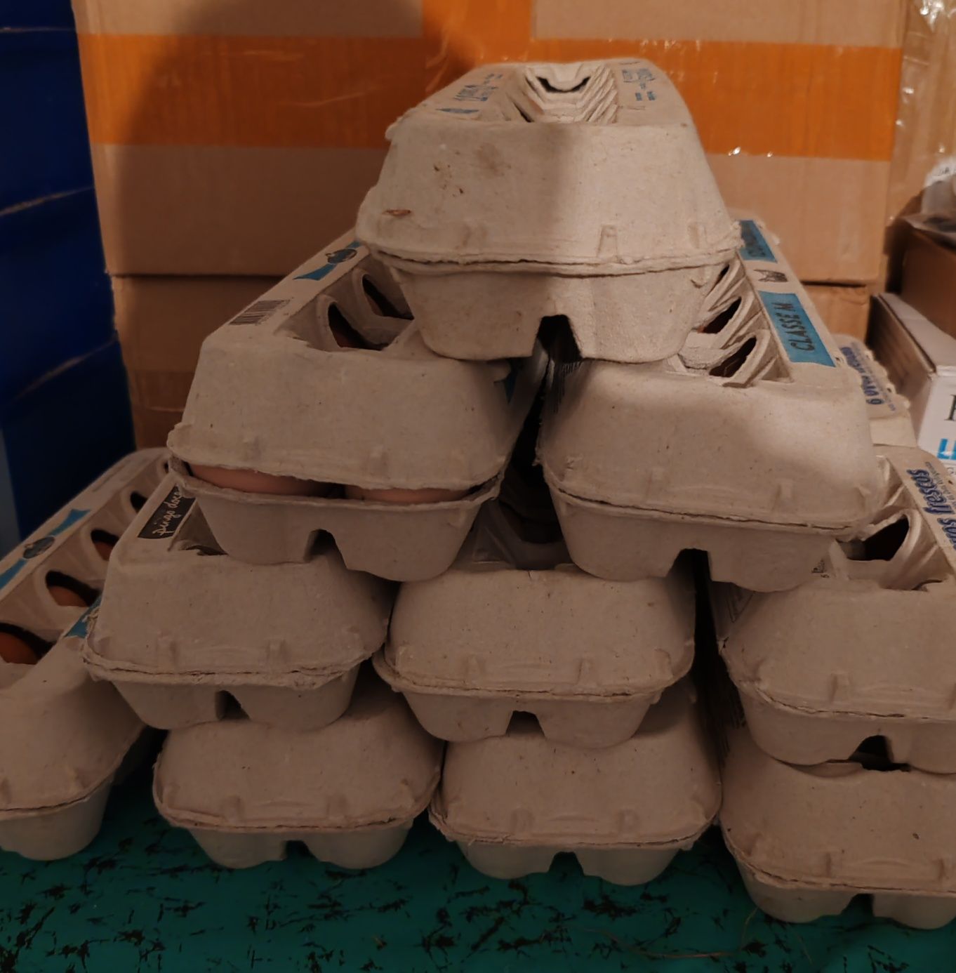 Ovos caseiros variados