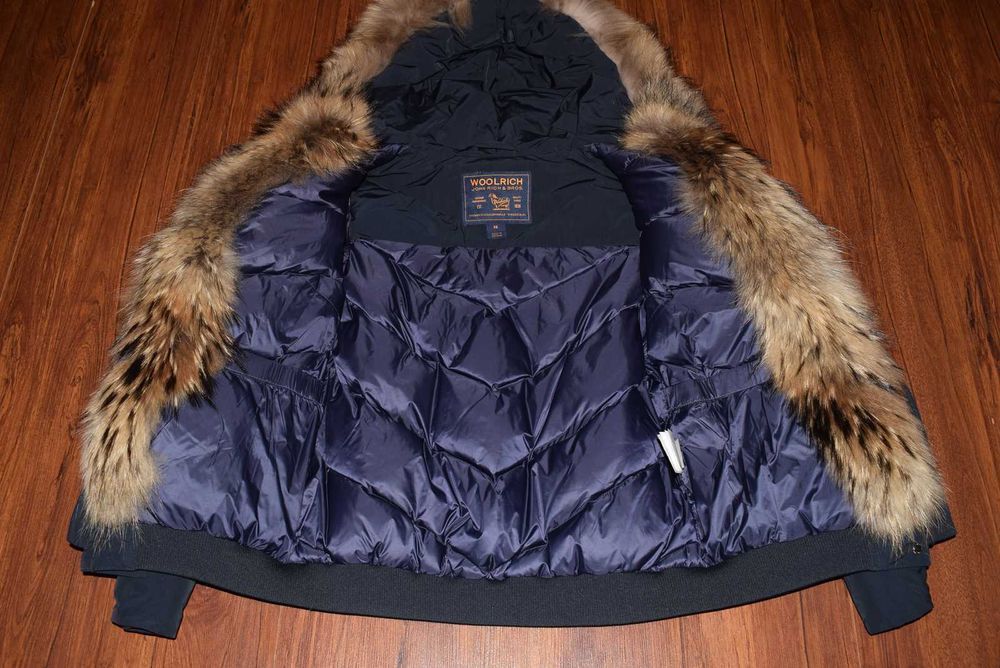 Woolrich Down Fur Jacket (Женская Зимняя Куртка Пуховик Moncler )