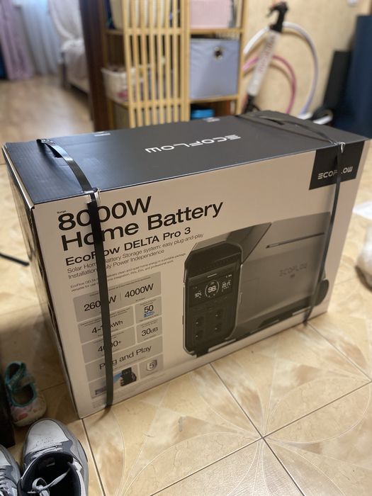 Зарядна станція EcoFlow DELTA Pro 3 EU-Version – нова, в наявності