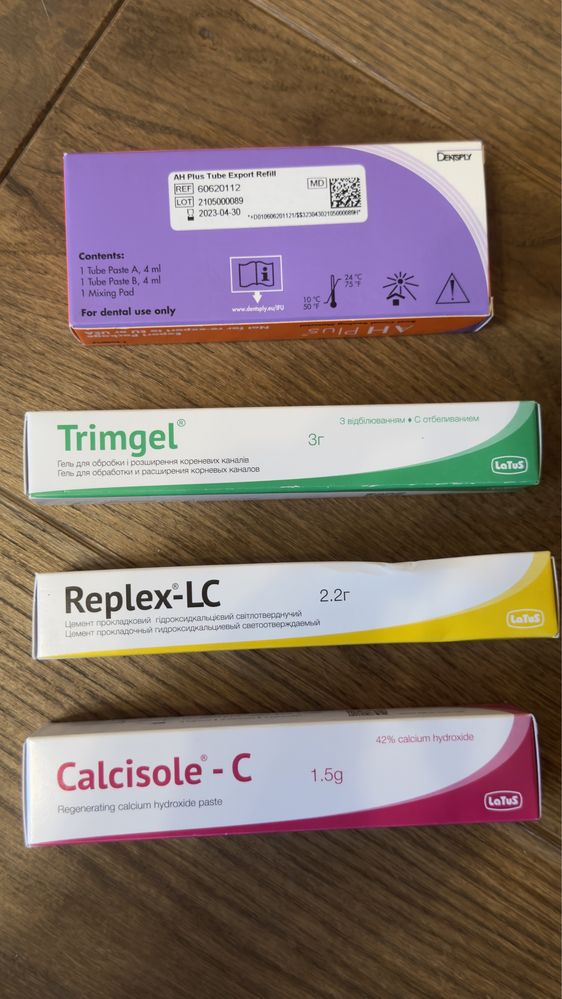 Trimgel, Replex-LC, Calcisole-C