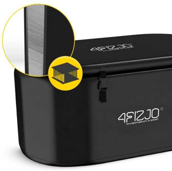 Dmuchana wanna lodowa do morsowania drop-stitch owalna 4FIZJO z tkanin