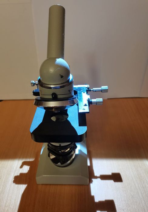 Дорожный монокулярный  микроскоп Биолам Д-11, ЛОМО, в идеальном сост.