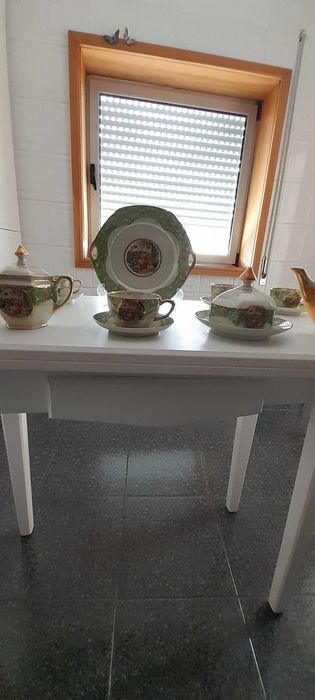 Serviço de chá muitíssimo antigo