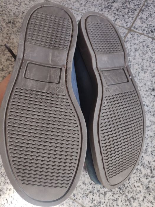 Sapato "vela" criança, bom estado