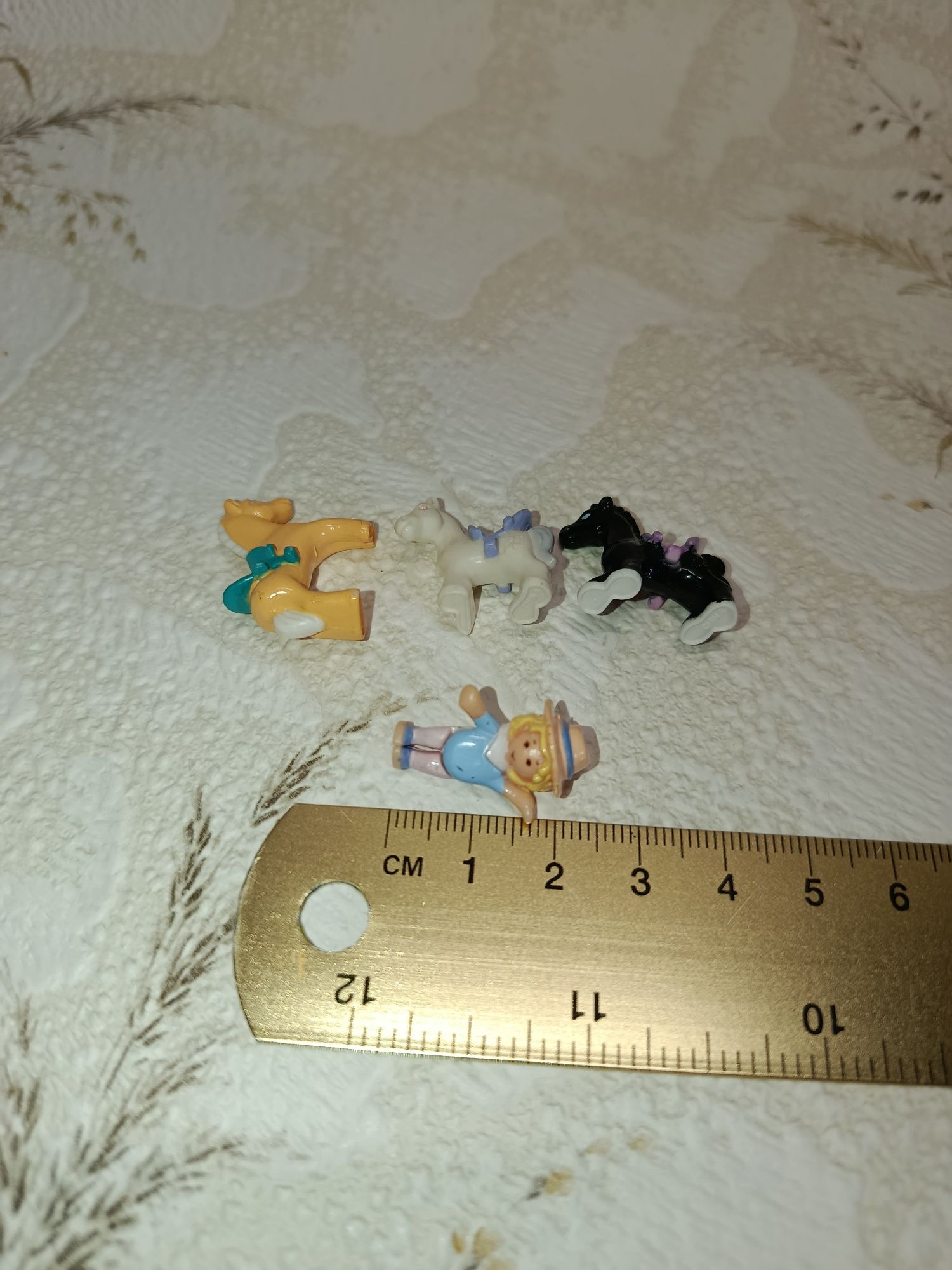 Винтаж 1994 микро мини Полли Поккет лошадь пони Polly Pocket