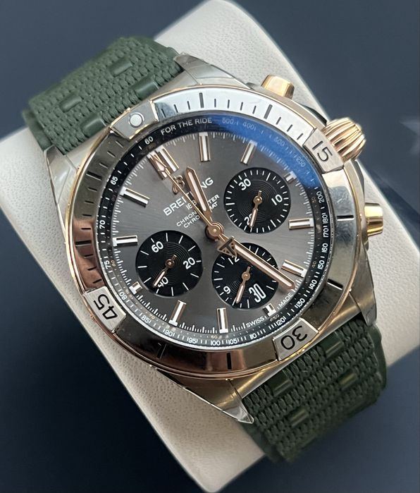 Breitling Chronomat 42 mm tytan różowe złoto 2025 rok , omega rolex