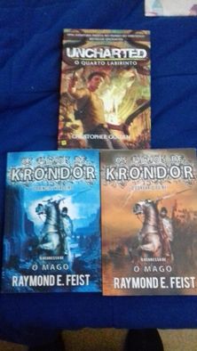 Coleção Bang!! Livros de ficção de Raymond Feist, criador de "O Mago"