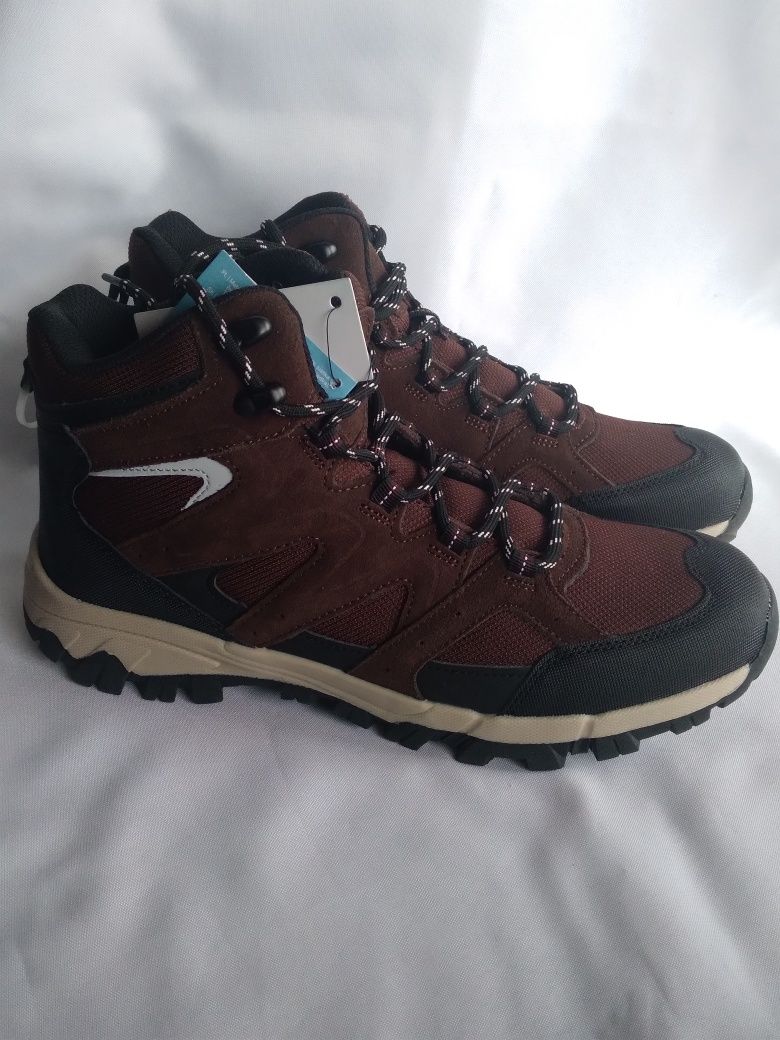Nowe buty trekkingowe męskie brązowe r.44