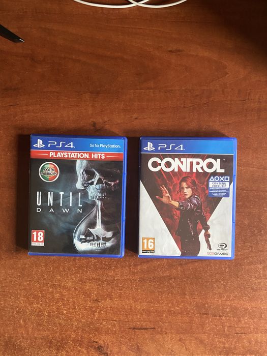 Until Dawn e Control PS4