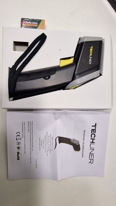 NOWY Termometr na podczerwień Techliner DV-2013LT Komis Madej Czeladź