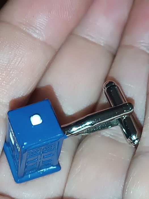 Колекційні запонки Тардіс Доктор Хто TARDIS Doctor Who