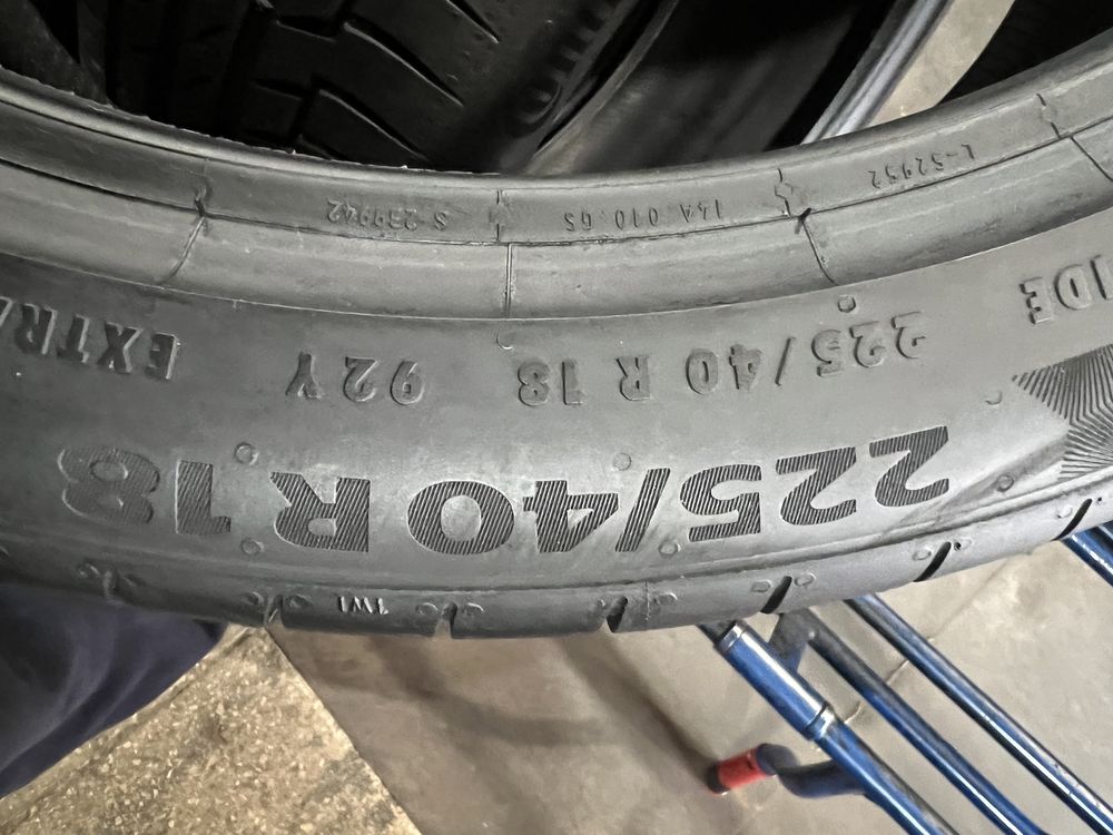 225/40/18 R18 Continental PremiumContact 6 4шт новые