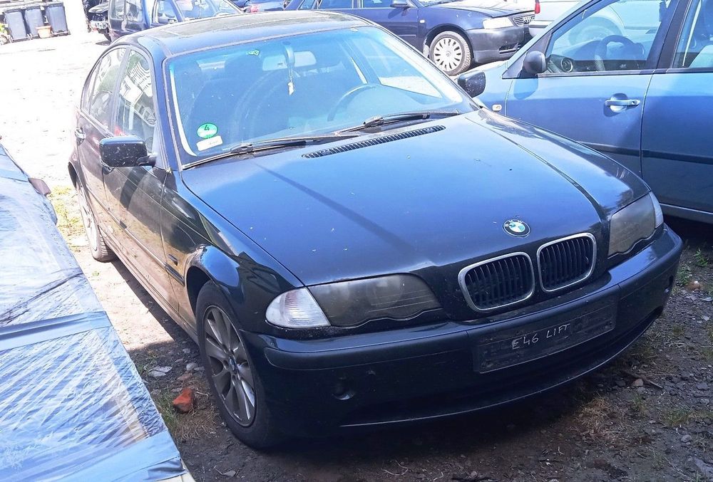 Na części BMW E46 2.0 Lift 320d lak. 475 silnik M47 skrzynia maska zderzak drzwi klapa szyba fotel