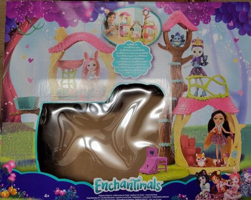 Mattel Enchantimals Wonderwood Leśny Domek Pandy
