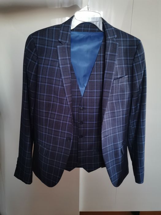 Marynarka chłopięca + kamizelka r 36/S