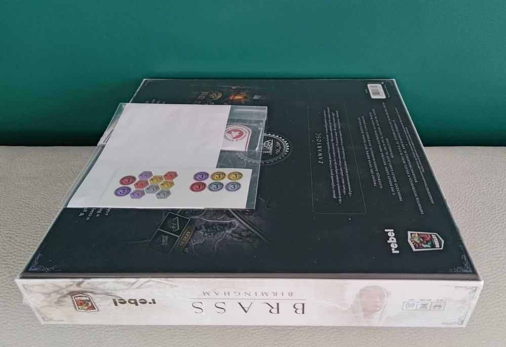 Brass Birmingham [PL] + naklejki na meeple