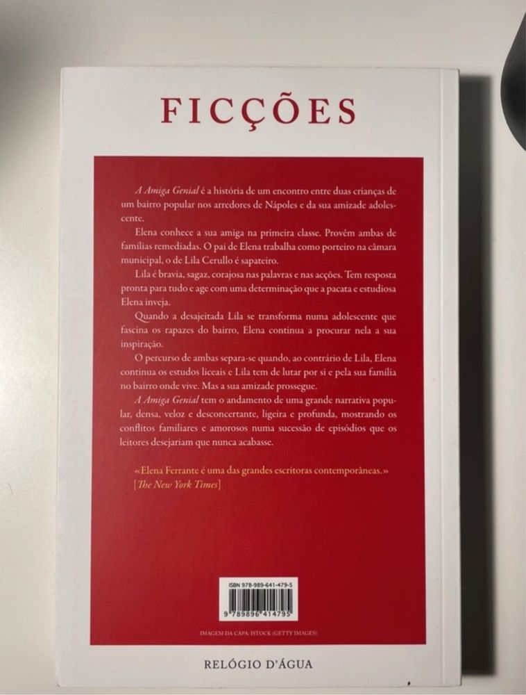 Livro “A Amiga Genial”