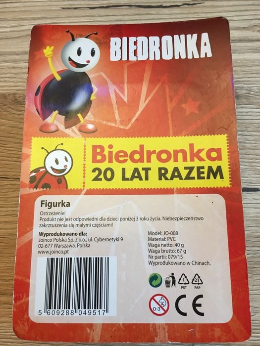 Figurka biedronka limitowana
