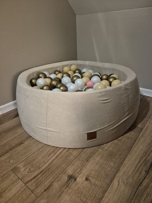 Suchy basen z kulkami piłeczkami  Infantilo VELVET 200szt